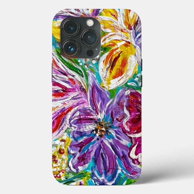 Floral detail iPhone / iPad case (Back)