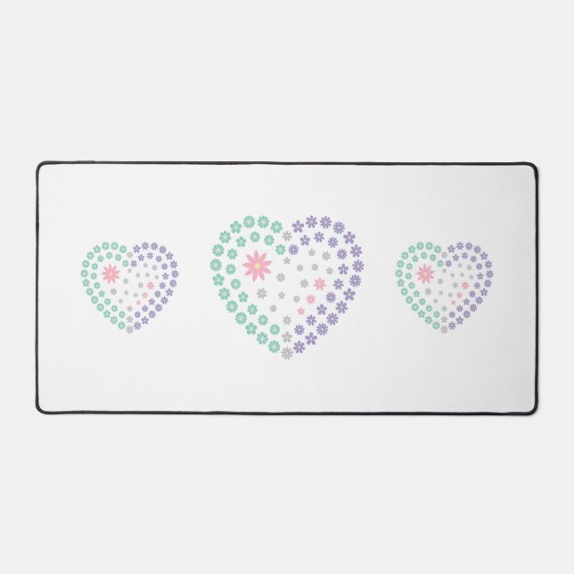 Floral Devotion Desk Mat (Front)