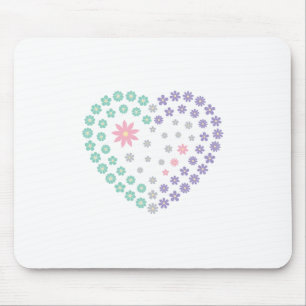 Floral Devotion Mouse Mat