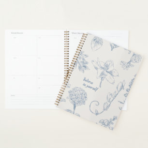 Floral Digital Notebook – “Believe in Yourself” Planner