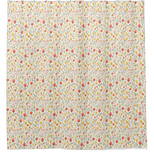 Floral Diversity Is Nature’s Masterpiece Shower Curtain
