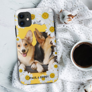 Floral Dog Cat Photo Dog Lover Personalised Pet iPhone 11 Case