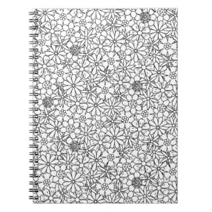 Floral Doodle Notebook