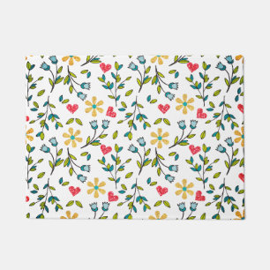 Floral   doormat