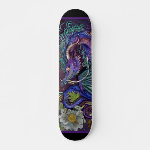 Floral Dragon  Skateboard