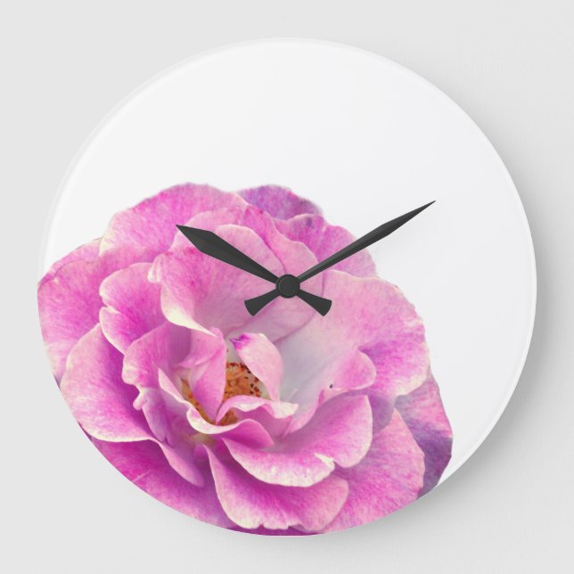 Floral Dream Acrylic Wall Clock (Front)