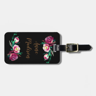 Floral Dream Custom  Luggage Tags