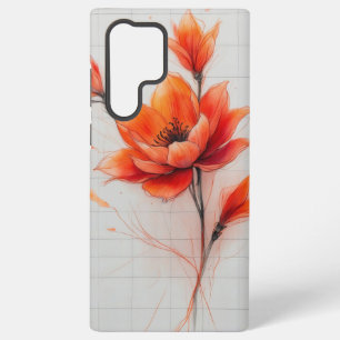 Floral Dream Design Elegant Flower  Samsung Galaxy Case