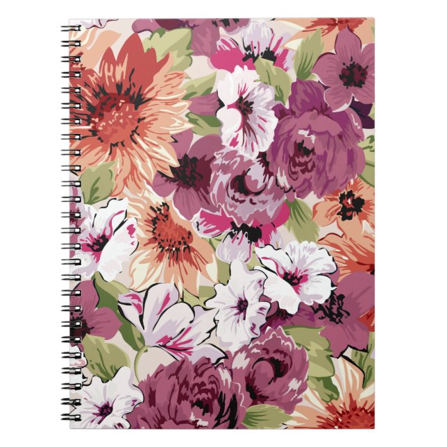 Floral Dreams #3 at Susiejayne Notebook (Front)