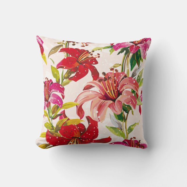 Floral Dreams #4 @ Susiejayne Cushion (Front)