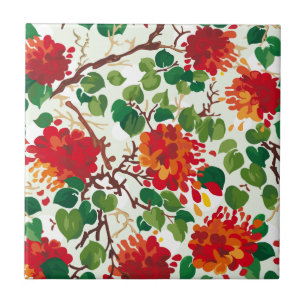 Floral Dreams #6 at Susiejayne Tile