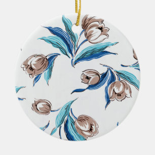 Floral Dreams #9 at Susiejayne Ceramic Tree Decoration