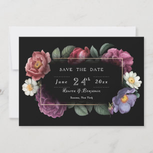 Floral Dreams Save the Date Announcement