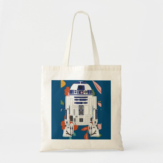 Floral Droid Tote Bag (Front)