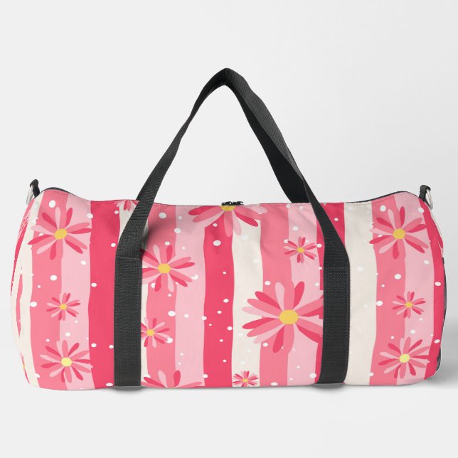 Floral Duffle Bag (Front)
