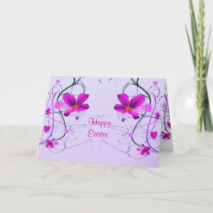 Floral Easter Card