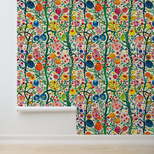 Floral Easter Egg Plant Wallpaper
