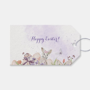 Floral Easter Eggs Gift Tags