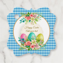 Floral Easter Eggs & Spring Roses Personalised
