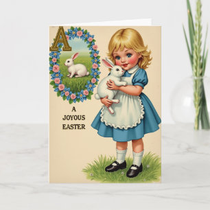 Floral Easter Joy Card