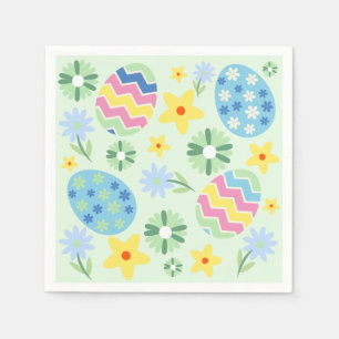 Floral Easter Napkin
