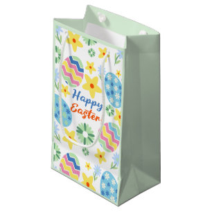 Floral Easter  Small Gift Bag