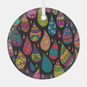 Floral elegance, abstract background. glass tree decoration