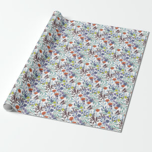 Floral Elegance, Abstract Vintage Background. Wrapping Paper