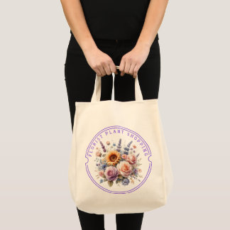 Floral Elegance Beautiful Flower Bouquet Design Tote Bag
