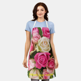 Floral Elegance – Cute Flower Apron for Kit