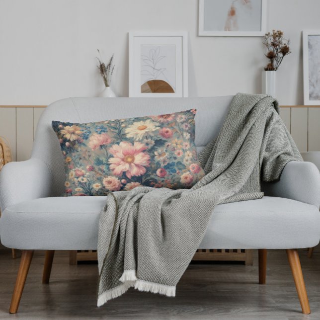 Floral Elegance Decorative Cushion (Creator Uploaded)