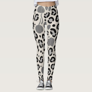 "Floral Elegance Leggings – Ai design