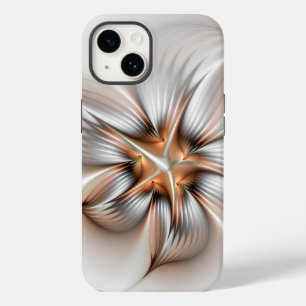Floral Elegance Modern Abstract Fractal Art Case-Mate iPhone 14 Case
