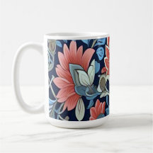 Floral Elegance Pattern by Ratti_Creative_Arts
