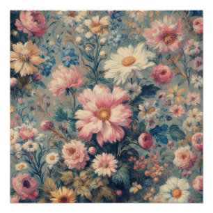 Floral Elegance Poster