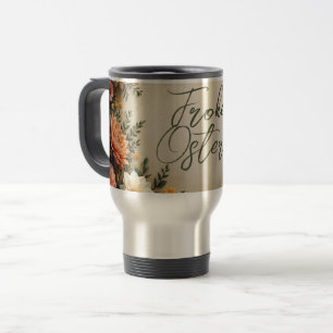 Floral Elegance - Springtime Easter Greetings Travel Mug