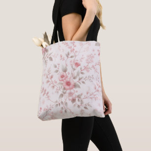 Floral Elegance Tote Bag