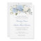 Floral Elegant Blue Hydrangea Greenery Wedding