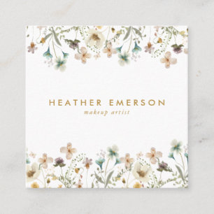 Floral Elegant Business Card