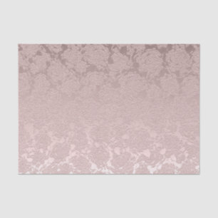 Floral Elegant Dusty Rose Dusty Pink Modern Chic Tissue Paper