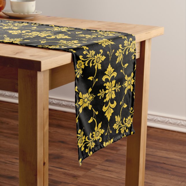 Floral Elegant Luxury Modern Collection Long Table Runner (In Situ)