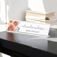 Floral Elegant Modern Watercolor Pastel Blush Pink