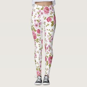Floral Elegant vintage design Leggings