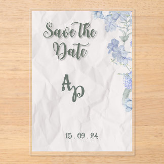 Floral Elegant Wedding Invitation Editable