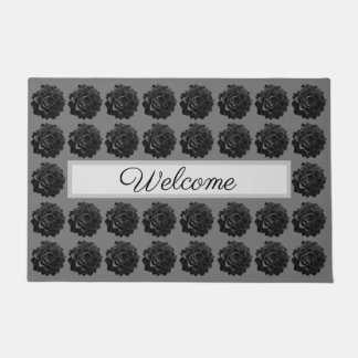 Floral Elegant  Welcome Chic Doormat