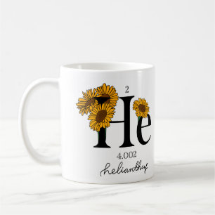 Floral Element Helium Coffee Mug