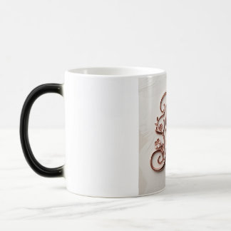 floral element. magic mug