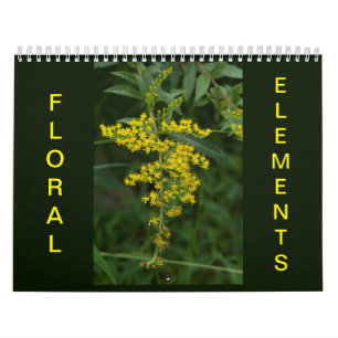 Floral Elements Calendar