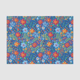 Floral Embroidery Pattern Tissue Paper