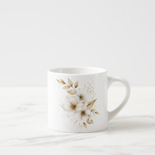 Floral espresso cup